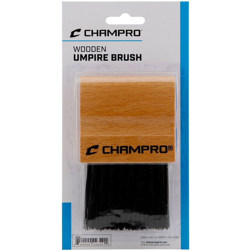 Wood Handle Umpire Brush