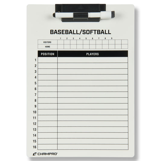 Baseball/Softball Coach's Board 12"x9"