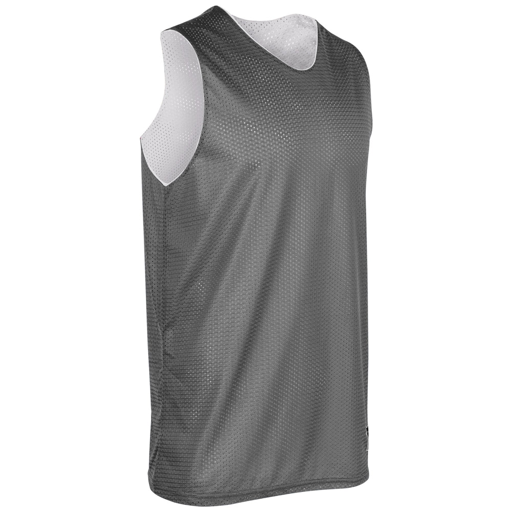 Adult Polyester Reversible Basketball Jersey with white