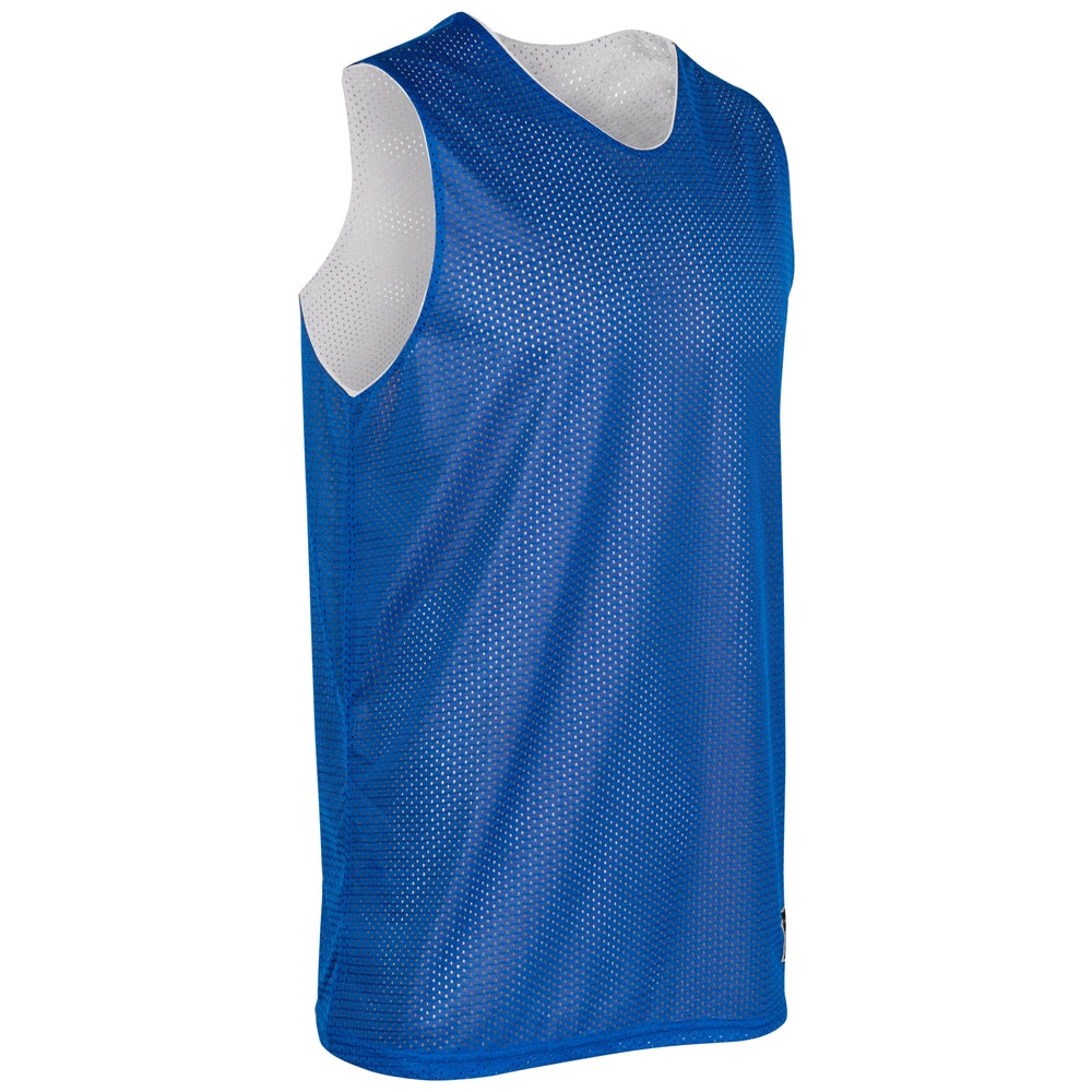 Adult Polyester Reversible Basketball Jersey with white