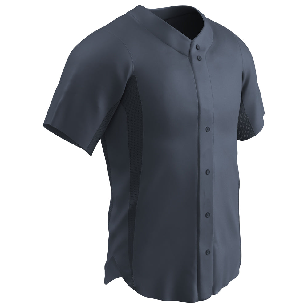 Mens RELIEVER Full Button Baseball Jersey