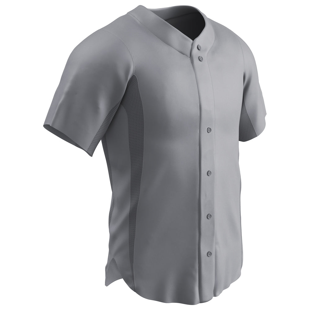 Mens RELIEVER Full Button Baseball Jersey