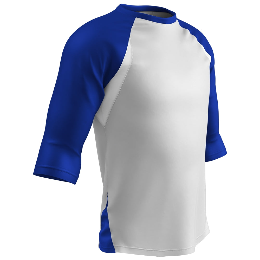 Mens COMPLETE GAME 3/4 Sleeve Baseball Shirt