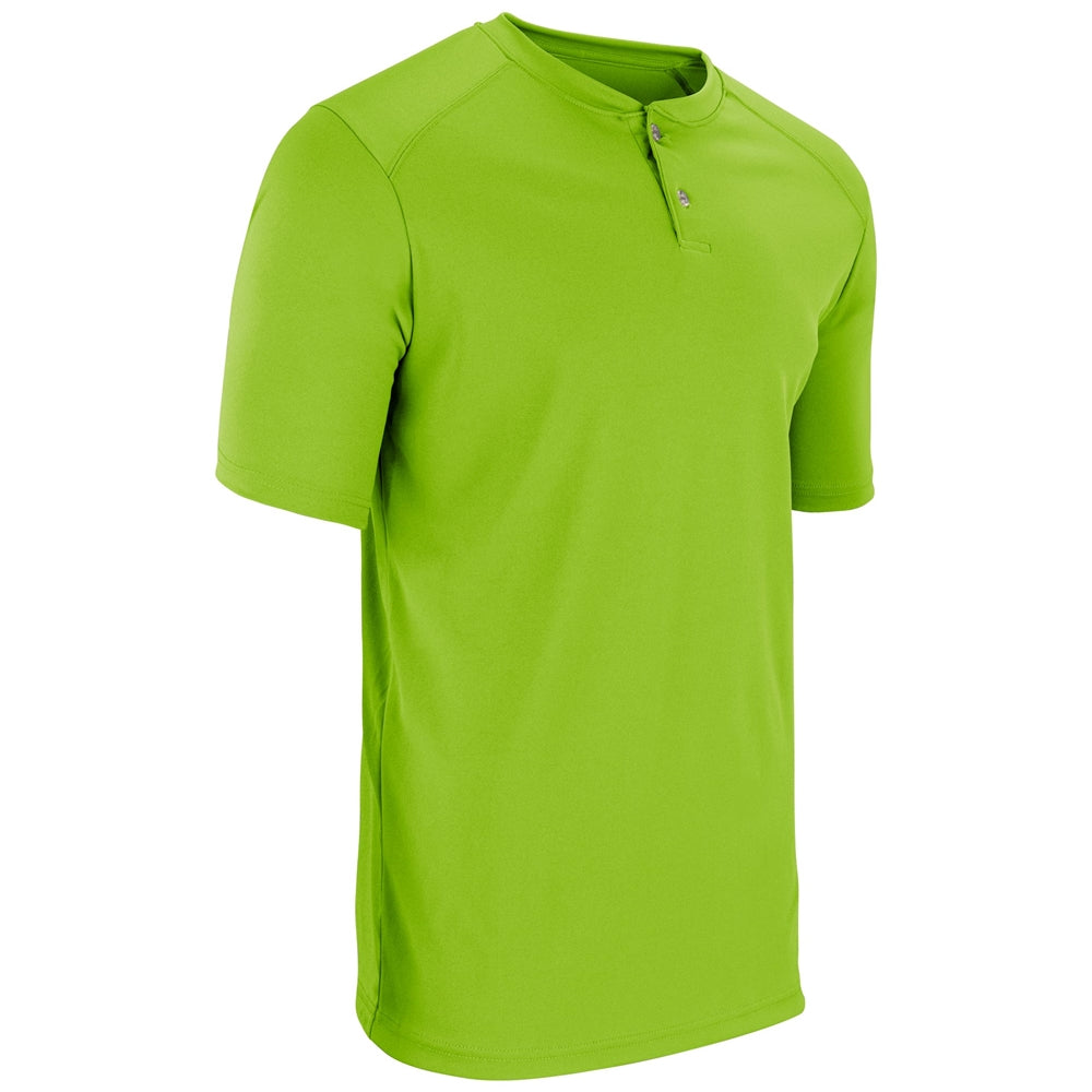 Adult DRI-GEAR Two Button Jersey - Neon colors