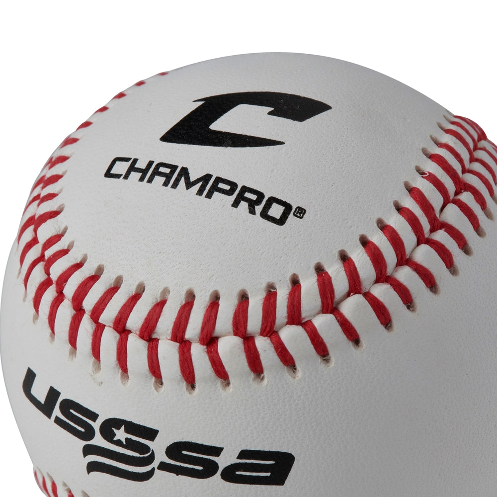 USSSA Approved Baseball - Full Grain Leather Cover