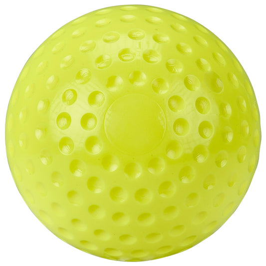 11" Dimple Molded Softball - Optic Yellow