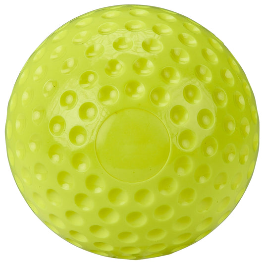 12" Dimple Molded Softball - Optic Yellow